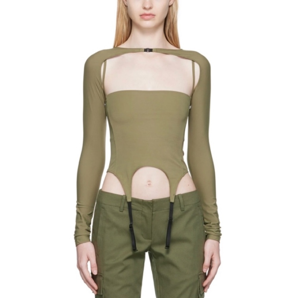 Miaou Phoenix Top in Moss